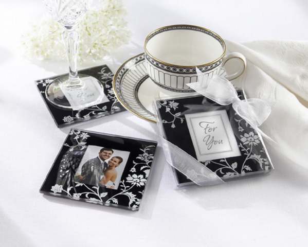 Wedding Glass Coaster - Timeless Tradition Coaster - Favour